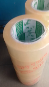 1 CÂY BĂNG KEO TRONG LOẠI TỐT 200 YARD - 1 CÂY TRỌNG LƯỢNG 18 kg - KHỔ RỘNG 4.8 cm- 1 cây có 6 cuộn - BĂNG KEO DÁN THÙNG BỀN