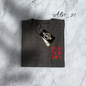 ALV1 / kaos pria sablon china terbaru / atasan o-neck casual / bahan katun adem / baju pria wanita kekinian