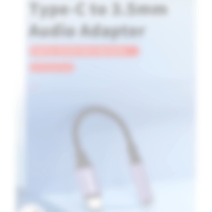 Yoobao Type-C to 3.5mm Audio Adapter Cable Plug & Play HiFi Sound Compatible for Type-C Devices