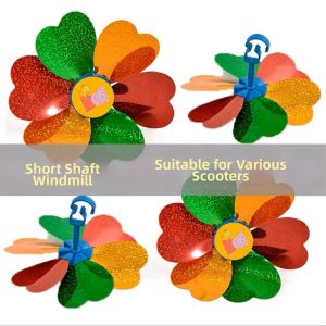 Bite-safe Colorful Rotating Pinwheel Toy