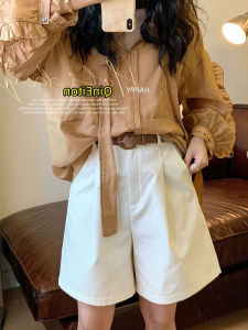 Design Stylish Five-Point Shorts Straight Cut Loose Fit Workwear Style