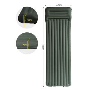 Ultra-Light Inflatable Camping Sleeping Mat Portable Outdoor Air Mattress for Travel Hiking Climbing