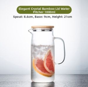 Durable Thick Glass Large Capacity Water Jug