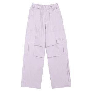 niffeilu | Mosquito-Resistant Wide-Leg Workwear Pants Lightweight Cool Casual Harem Trousers For Girls High Waist Cotton Linen Blend Summer 2025