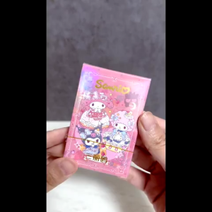 Kad Kartun Sanrio Comel Kuromi My Melody Cinnamoroll Pochacco Hadiah Mini Koleksi Gambar Tiga Inci Sanrio Family Cartoon Kuromi Laser Photo Card 3 inch Melody Gift Girl Boy Kids Collections 三丽鸥卡通小卡三寸照片卡片库洛米同款美乐蒂礼物 A127