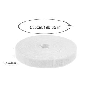40M Data Cable Storage Tape Reusable Removable Multi-purpose Wire Organizer Data Cable Management Cable Tie Plant Fixation