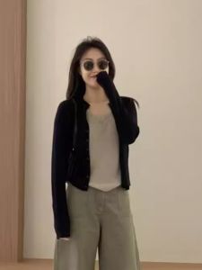 XUECAIQI | Stylish And Youthful Plus Size Women Knitted Outfit Set
