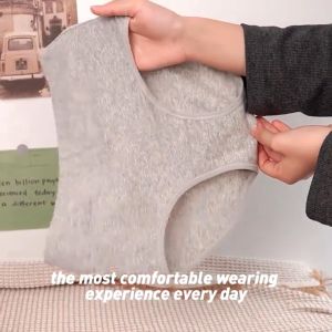 2024 Pure Cotton Women's Panties Underwear Midwaist Breathable Underwear Natural Cotton Panties