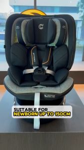 Crolla Nex360 R129 Car Seat 360 Spin with Isofix Installation 360 Spin I-size