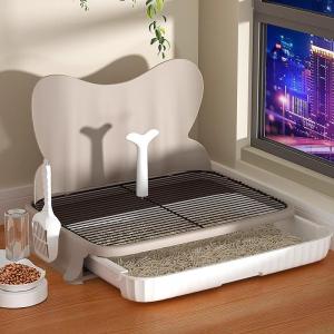 Small Medium Dog Toilet Training Tray Pet Urinal Sand Traps Foldable XL Size for Pet Training And Waste Management