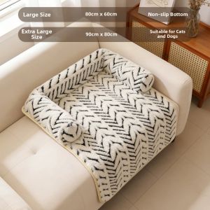 7o | Scratch-Resistant Soft Pet Bed Sofa Pad