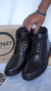 Sepatu Pdh Doff Tni Polri Security Basarnas Dinas Kerja Kantor Formal Terbaru Merk Azfiq27 #2 Doff
