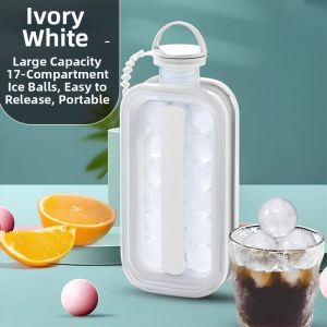MUHUALAN | 2-in-1 Ice Cube Maker Mug Ice Tray