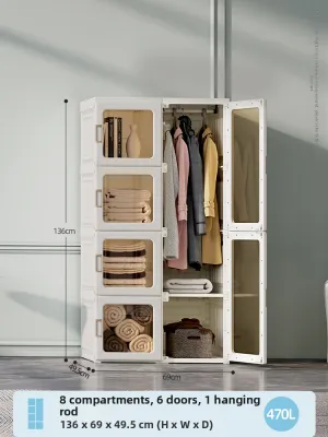 MAYi BOX | Easy Install Plastic Modern Wardrobe