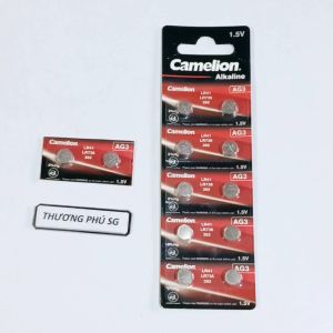 Pin 1.5V L736F LR41 192 V3GA AG3 D392 GP392 / Hiệu Camelion
