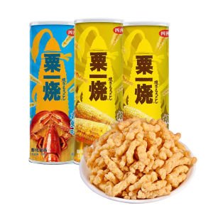 Four Seas | Leisure Barbecue Corn Snacks 85g*3 Cans