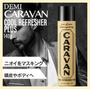 【Direct From Japan】DEMI CARAVAN Cool Refresher/Plus Scalp Spray Cooling Odor Masking Hydrating