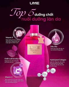 Sữa Tắm Nước Hoa U9 UME Ngọc Trinh 250ml chính hãng lưu hương thơm lâu