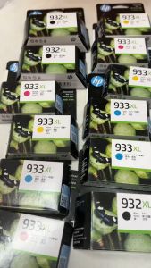 HP INKJET 932XL BK HP INK JET 933XL Cyan / Magenta / Yellow ของแท้