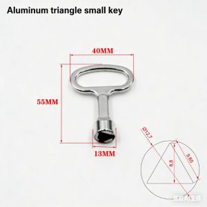 Triangle Square O Shape Industrial Key Electrical Box Cabinet Lock Key Professional Locksmith Tool Haitan Style Key