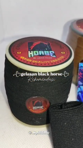 Benang Gelasan Turnamen Black Horse By Uwais Kite Molor Spesial 0.22 Kasar Panjang 2000 Yard Tarik Ulur Tempel Seret