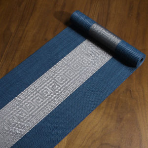 Modern Minimalist Chinese Zen Style Tea Tablecloth Flag Waterproof Long Strip Tablecloth Tea Ceremony Decorations PVC Material