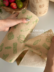 Khăn Lau Nhà Dễ Thương Thấm Hút Không Rụng Dùng Một Lần Dày Dặn Khăn Lau Rửa Bát Dụng Cụ Vệ Sinh Gia Đình