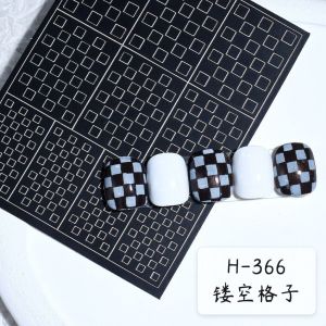 Sticker dặm ombre sơn móng tay nail mẫu trái tim ngôi sao bứm