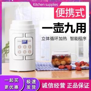 Portable Mini Electric Water Kettle Health Preservation Small Capacity Stainless Steel Cup for Dormitory Quick Heating Tea Maker