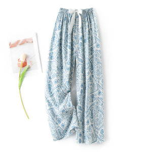 KASIHAN | Comfortable Summer Cotton-Like Loose Cartoon Pajama Pants