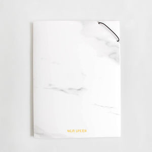 Gradient L-Shaped File Folder A4