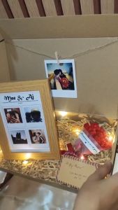 PHOTOBOX 3PICS FRAME ANNIVERSARY GIFT / MONTHSARY GIFT / BIRTHDAY GIFT