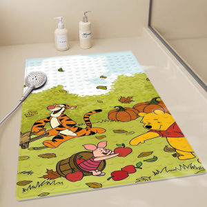 Bathroom Anti-Slip Cartoon Bear Suction Cup Mat Shower Room Bathing Special Anti-Fall Pad Toilet PVC Winny Bear Adhesive Pad