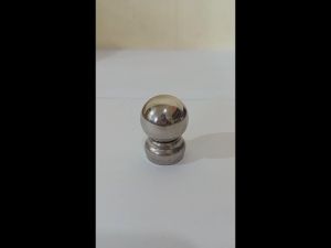 Mahkota Stainless Bola 3/4" x 1" ornamen railing pagar