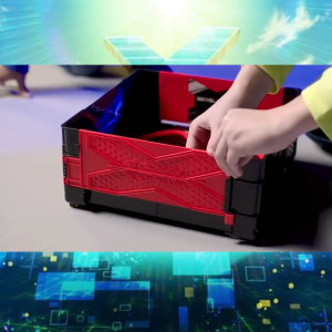 สนามเบย์เบลด BEYSUPER X พับเก็บได้ เพิ่มระดับ แพลตฟอร์มการแข่งขันใหม่ ของเล่นที่ส่งให้เด็ก สำหรับเเข่ง เพิ่มความสนุกในการเล่น