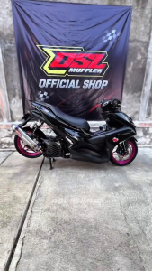 DSL Muffler - Knalpot Standar Racing Hyper Blue Edition – Suara Bass Adem Empuk