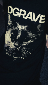 DGRAVE CREATIONS HAIL LUCIPURR II T-SHIRT