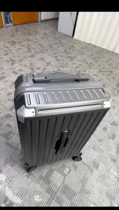 [KL RDY STOCK & FREE GIFT] Premium 18 " 20 " 24 " Inch Luggage Hard Case Laptop Phone Cup Holder Zipper Lock Bag Travel Hand Carry Stroller ABS PC Nylon 4 Wheels 360 Wheel Pin