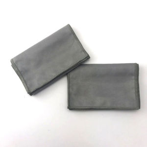 2pcs Shoe Shining Cloths Microfiber Flanne Polishing Cloth Shoe Cleaning Cloth For Buffing/Cleaning & Polishing Leather