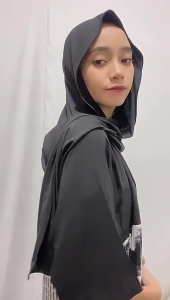 BAJS Tunik Longline Wanita Modern Wolpeach Mix Jala Motif News Paper