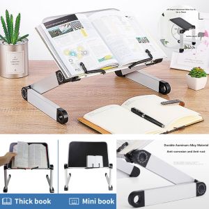 Stand Meja Lipat Baca Al Quran Kitab Buku Alumunium Rotasi 360 Derajat Book Reading Shelf 360 Degree