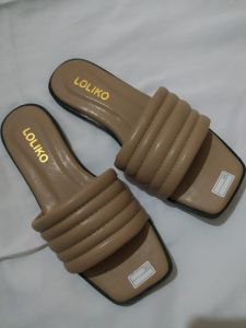 Promo sandal wanita terbaru sandal busa empuk sandal teplek wanita 2022 sandal cewek kekinian