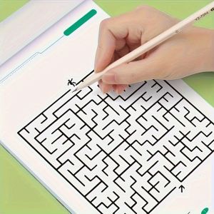 1 Pcs Children Concentration Maze Training Book Student Thinking Development Toy Training Attention