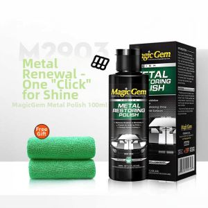 Magic Gem | Metal Rust Remover For Car Emblems And Chrome Trims