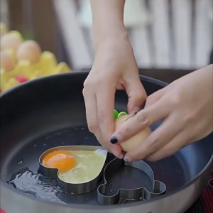 Seabird พิมพ์ไข่ดาว แพนเค้ก แม่พิมพ์ทอดไข่ สแตนเลส แม่พิมพ์ทอดไข่ดาว ไข่เจียว