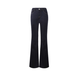 Slim Flared Denim Pants
