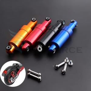 125mm 750 LBS Front & Rear Aluminum Alloy Suspension Shock Absorber 24mm for Electric Folding Scooter bicycle Pocket Bike parts