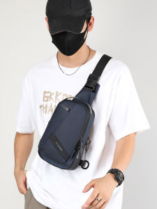 Túi Đeo Vai Thể Thao Nam Nhiều Ngăn Dung Tích Lớn USB Túi Đeo Chéo Đơn Vai Vải Nylon Chống Thấm Nước Chất Lượng Cao