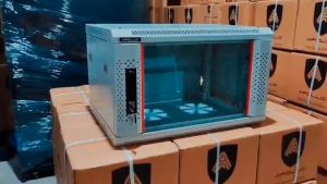 Apollo Network Cabinet ตู้ Rack 6U 45CM รุ่น ACR-6U(S)-45 ขนาด 60x45x37cm สำหรับการถ่ายทอดคลาสเซิร์ฟเวอร์ สำหรับกล้องวงจรปิด CCTV HUB ตู้NETWORK