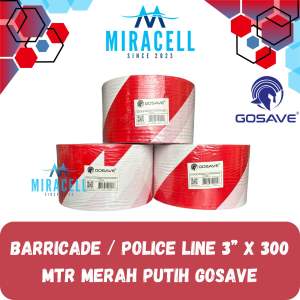 BARRIACE / POLICE LINE 3 X 3OOMTR M/P GOSAVE
